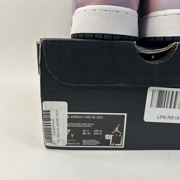 Nike Shoes Air Jordan 1 Mid Retro GS “Zen Master/Tie-Dye” 2024 - Picture 5 of 5